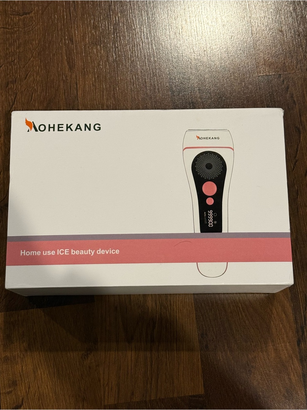 AOHEKANG Home Use ICE Beauty Laser Hair Removal Device USED ONCE